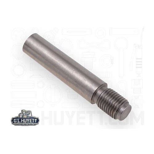 G.L.HUYETT™ TPTS-07-1500 Taper Pin, 0.407 in Large End Dia, 2.063 in Overall Length, 300 Stainless Steel