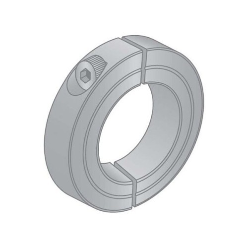 G.L.HUYETT™ SC2-0250-SS Shaft Collar, 1/4 in Inside Dia, 5/8 in Outside Dia, 5/16 in Width, Stainless Steel