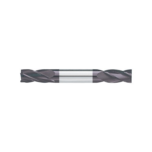 GARR 02140 End Mill, 5/8 in Cutter Dia, 3/4 in Length of Cut, 4 Flutes, 5/8 in Shank Dia, 3 in Overall Length, Uncoated