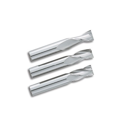 GARR 13230 Square End Mill, 3/8 in Cutter Dia, 7/8 in Length of Cut, 4 Flutes, 3/8 in Shank Dia, 2-1/2 in Overall Length, Uncoated