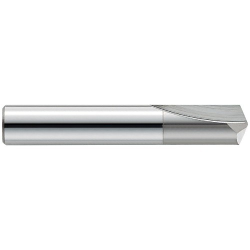 GARR 59765 1500 Hard Metal Straight Flute Drill Bit, 7/16 in Drill - Fraction, 0.4375 in Drill - Decimal Inch, 3XD D Cutting, 2 Flutes, Submicron Grain Solid Carbide