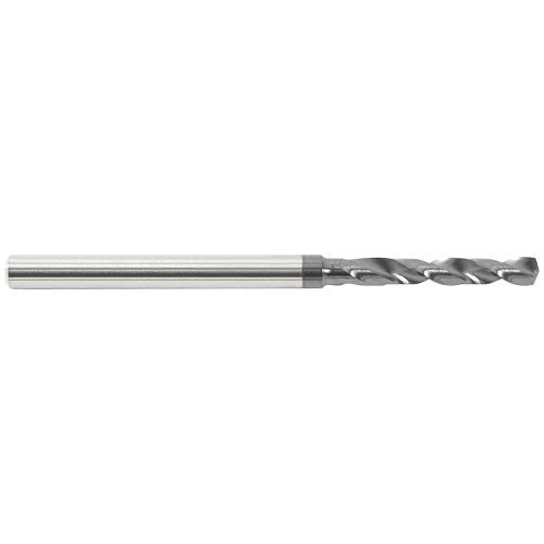 GARR 00660 1850H High Performance Extension Length Drill, 3/32 in Drill - Fraction, 0.0938 in Drill - Decimal Inch, 3 in OAL, Solid Submicron Grain Carbide