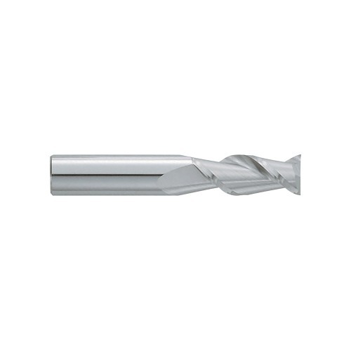 GARR 85170 Square End Mill, 1/8 in Cutter Dia, 1/2 in Length of Cut, 2 Flutes, 1/8 in Shank Dia, 2 in Overall Length, Uncoated