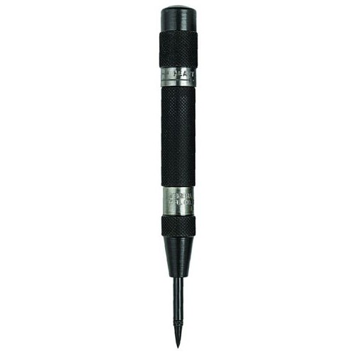 GENERAL® 379 Automatic Center Punch, Mini Heavy Duty, 0.055 in Tip, Pointed, Yes Replaceable Tip