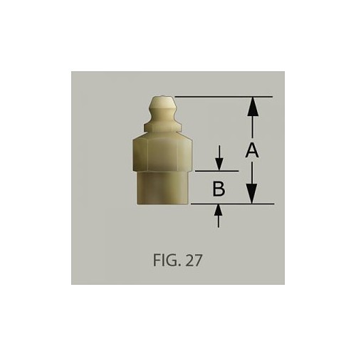 GF&D Systems 201618 Grease Fitting, 1/8 in Thread