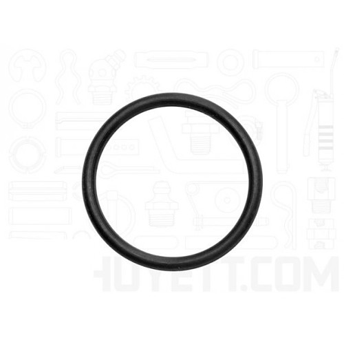 G.L.HUYETT™ 224 O-Ring, Dash Number: 224, 1-3/4 in Inside Dia, 2 in Outside Dia, 1/8 in Width, Viton