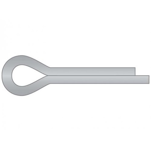 G.L.HUYETT™ CPS-187-6000/D Cotter Pin, 0.188 in Dia, 300 Stainless Steel, Plain, 6.06 in Effective