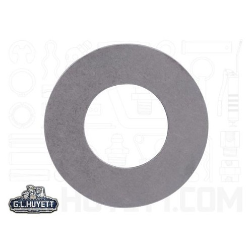 G.L.HUYETT™ W18-0875-P Machine Bushing Wide Rim, 0.89 in Inside Dia, 1-3/4 in Outside Dia, 0.042 to 0.054 in Thickness, Carbon Steel