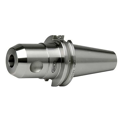 End Mill Adapter, 3/8 in Hole Dia, CAT50 Taper