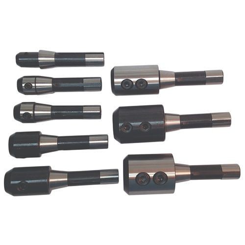 Milling Holder Set, 3/16 - 1-1/4 in Hole Dia, R8 Taper