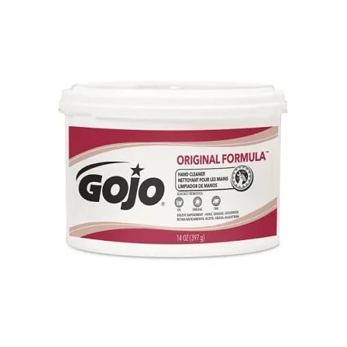 GOJO® 1109-12 Hand Cleaner, 14 oz Nominal Capacity, Plastic Cartridge, Creamy, Solvent Like, Opaque/White/Yellow