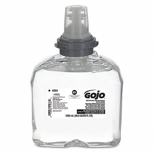 GOJO® PURELL® 6364-02 Hand Soap, 1200 mL Nominal Capacity, Cartridge, Foam Form, Clear