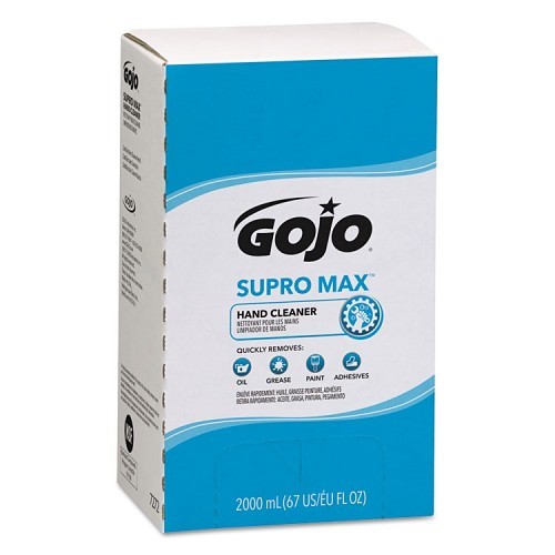 GOJO® 7272-04 Hand Cleaner, 2000 mL Nominal Capacity, Liquid Form, Unscented Odor/Scent, Beige