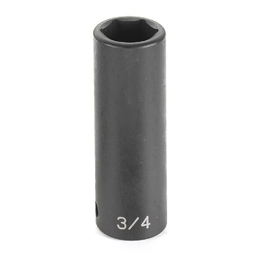 GP® 2054D Impact Socket, High Torque Shape III, Yes Impact Rated, Imperial, Hex Drive, 1/2 in Drive, Deep Length Socket, 1-11/16 in in Socket, 6 Points