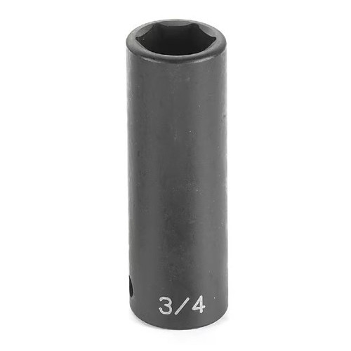 GP® GP2021MD Socket, Deep Impact, Yes Impact Rated, Metric, Hex Drive, 1/2 in Drive, Impact Socket, 21 mm Socket, 6 Points