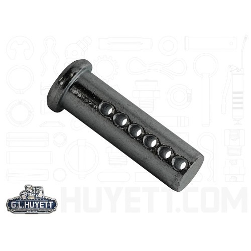 G.L.HUYETT™ CLPU-0437-2000 Imperial Universal Clevis Pin, 7/16 in Dia, Low Carbon Steel, Plain, 2 in L Shank