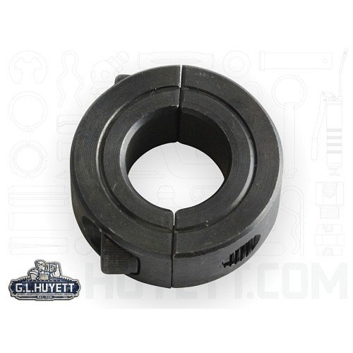 G.L.HUYETT™ SC2-0750-BO Double Split Imperial Round Bore Shaft Collar, 3/4 in ID x 1-1/2 in OD x 1/2 in W, Low Carbon Steel