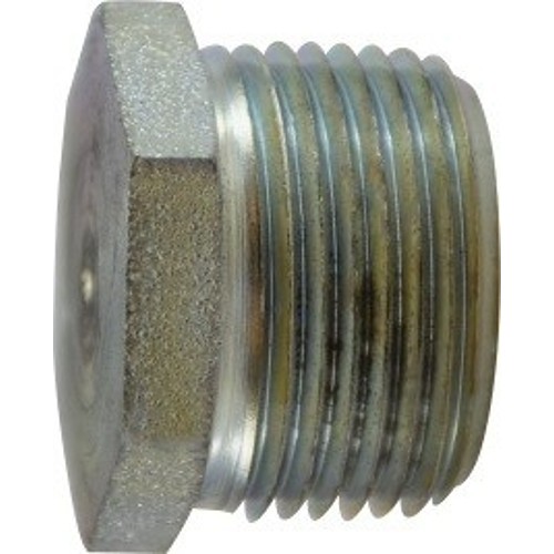 MIDCO 66770 Pipe Plug, Plug/NPT Fitting/Connector, 1/8 in Nominal, Steel, Domestic/Import: Import