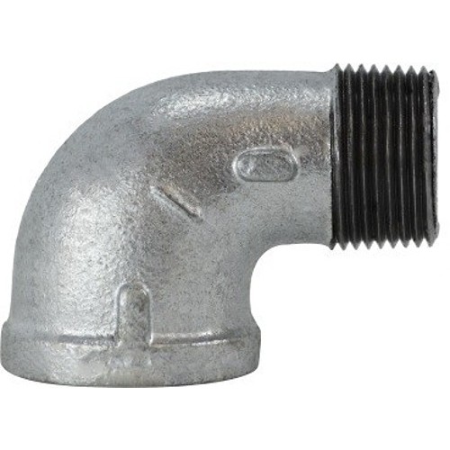 ASC 5300000 Pipe Elbow, Elbow Fitting/Connector, 1/8 in Nominal, Malleable Iron