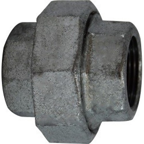ASC 5400020 Pipe Union, Union Fitting/Connector, 3/4 in Nominal, Malleable Iron
