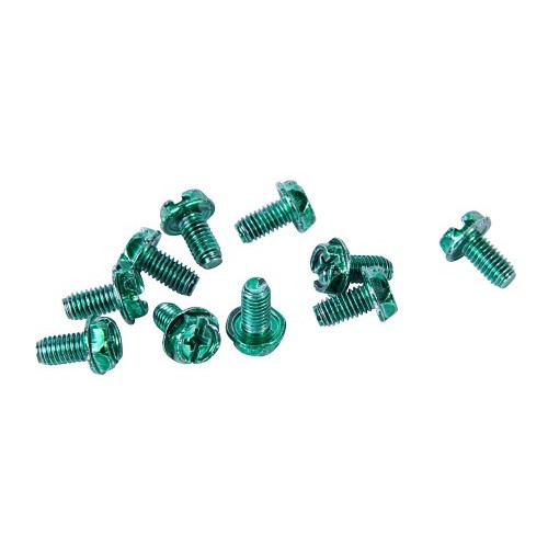 GB® GGS-1512R Grounding Screw, #10-32 Screw, 3/8 in Overall Length, Steel