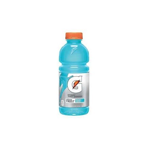 Gatorade® 308-32486 Thirst Quencher, 20 oz, Bottle, 20 oz Yield, Liquid, Glacier Freeze Flavor