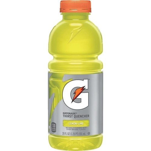 Gatorade® 308-32868 Thirst Quencher, 20 oz, Bottle, Liquid, Lemon-Lime Flavor