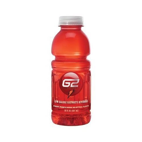 Gatorade® 30820405 Sports Drink Mix, 20 oz, Bottle, 20 oz Yield, Liquid, Fruit Punch Flavor