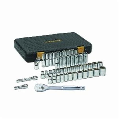 GEARWRENCH® 80700P Mechanics Tool Set, 1/2 in Drive, Teardrop Head, 49 Pieces, Alloy Steel, Polished Chrome