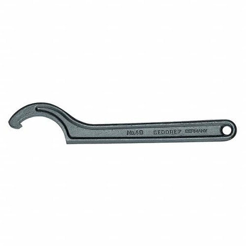 Gedore 6334290 Spanner Wrench, 38 mm, 170 mm Overall Length, Chrome Vanadium Steel