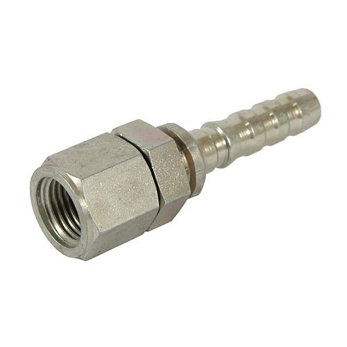 Hydraulic Coupling, 1/2 x 3/4 in Nominal, 37 deg Jic Female Swivel x Insert, Steel