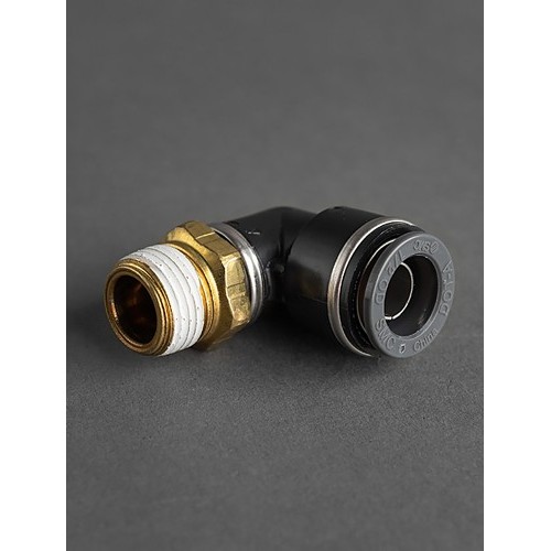 Generational Fittings C2469-8-8 Elbow, 90 deg, 1/2 in Nominal, Plastic