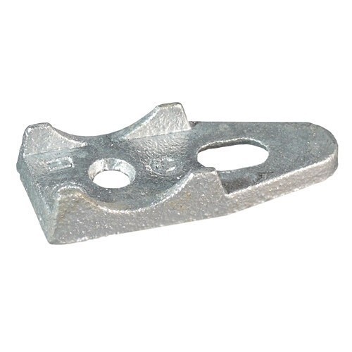 Gexpro CLB-50MN Clamp Back, 1/2 in, Malleable Iron