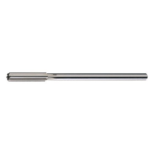 Greenfield Industries C25185 Chucking Reamer, 0.1181 in Dia, 3-1/2 in Overall Length, 0.1115 in Shank Dia, Straight Shank, Straight Flute