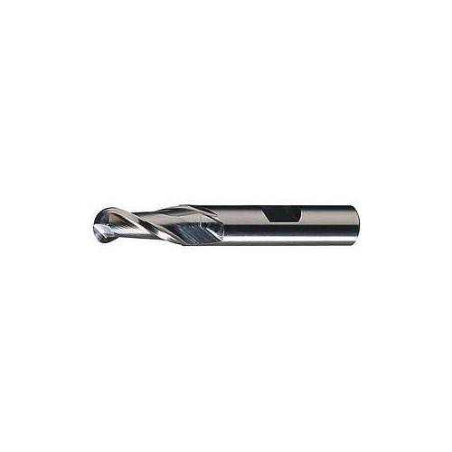 Greenfield Industries C32647 Square End Mill, 9/32 in Cutter Dia, 1-3/8 in Length of Cut, 4 Flutes, 3/8 in Shank Dia, 3-1/8 in Overall Length, Bright