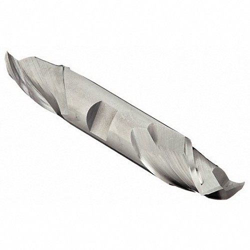 Greenfield Industries C52163 Square End Mill, 1/2 in Cutter Dia, 13/16 in Length of Cut, 2 Flutes, 1/2 in Shank Dia, 4-1/8 in Overall Length, Bright