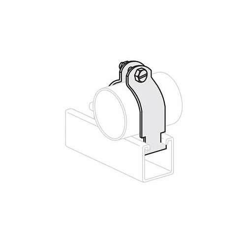 Gregory GC110050ASMBL EMT Conduit Clamp, 1/2 in Nominal, 400 lb Load Capacity