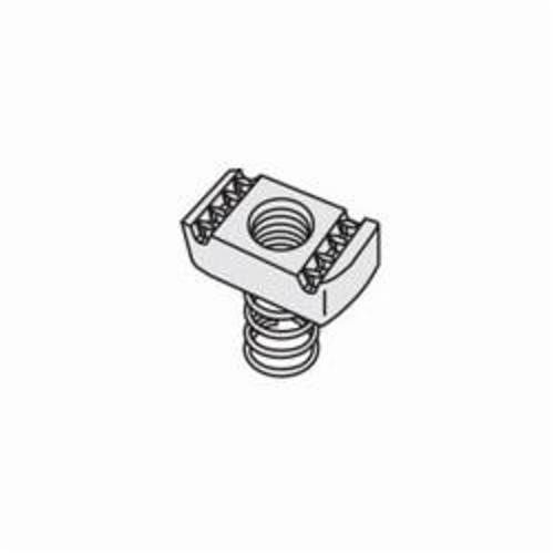 Gregory G-Strut® GN820 Channel Nut With Regular Spring, 1/4-20, 1/4 in H, Steel