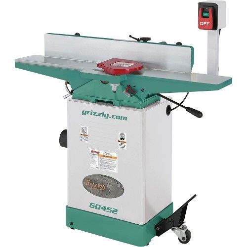 Grizzly® G0452 Electric Jointer, 1/8 in Depth of Cut