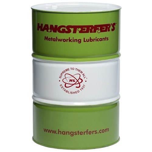 HANGSTERFER'S® 5080/S-787D Micro-Emulsion Coolant, 54 gal Container, Drum Container, Mild Odor/Scent, Liquid Form, Amber