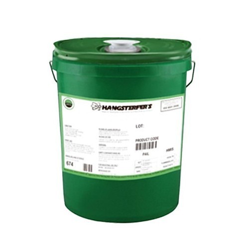 HANGSTERFER'S® 5080/S-787P Micro-Emulsion Coolant, 5 gal Container, Pail Container, Mild Odor/Scent, Liquid Form, Amber