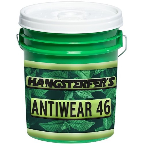 HANGSTERFER'S® ANTIWEAR 46 5 GALLON PAIL Hydraulic Oil, 5 gal, Pail, Slight, Transparent/Yellow/Brown, Liquid