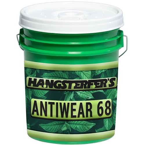 HANGSTERFER'S® ANTIWEAR 68 5 GALLON PAIL Hydraulic Oil, 5 gal, Pail, Slight, Transparent/Yellow/Brown, Liquid