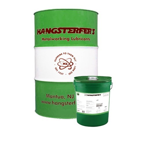 HANGSTERFER'S® HC-5258LTD Cutting Oil, 55 gal Container, Drum Container, Mild Odor/Scent, Red, Liquid Form