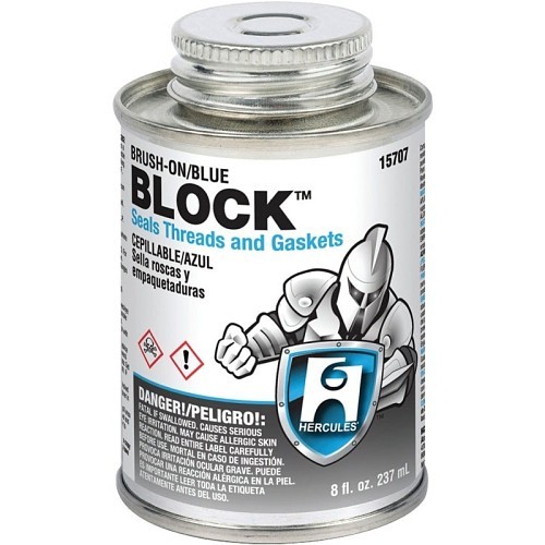 HER15707 Hercules Block Thread and Gasket Sealant, 8 oz