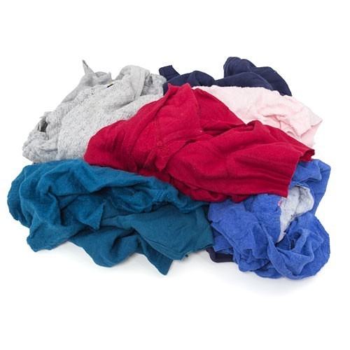 HOSPECO® 133-25 Reclaimed Sweatshirt Rag, Cotton