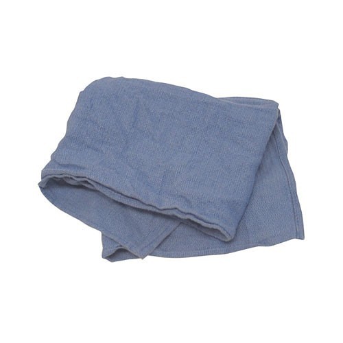 HOSPECO® 539-25 Reclaimed Surgical Huck Towel, Cotton, Blue, Box