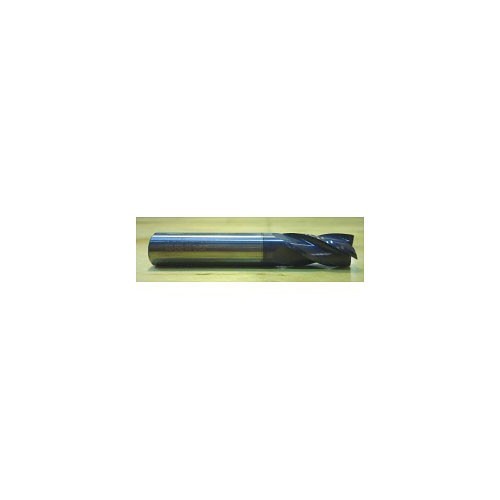 HTC 130-4750 End Mill, 3/4 in Cutter Dia, 1-1/2 in Length of Cut, 4 Flutes, 3/4 in Shank Dia, 4 in Overall Length