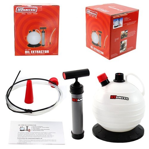 HTMOTO HTMOTO Oil Extractor Pump, Portable Manual, 6 L