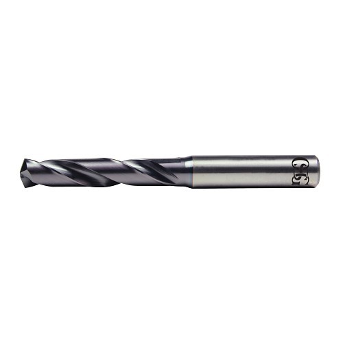 HY-PRO® CARB HP243-3937 Performance Stub Length Screw Machine Drill Bit, 10 mm Drill - Metric, 0.3937 in Drill - Decimal Inch, Carbide, EgiAs Coated